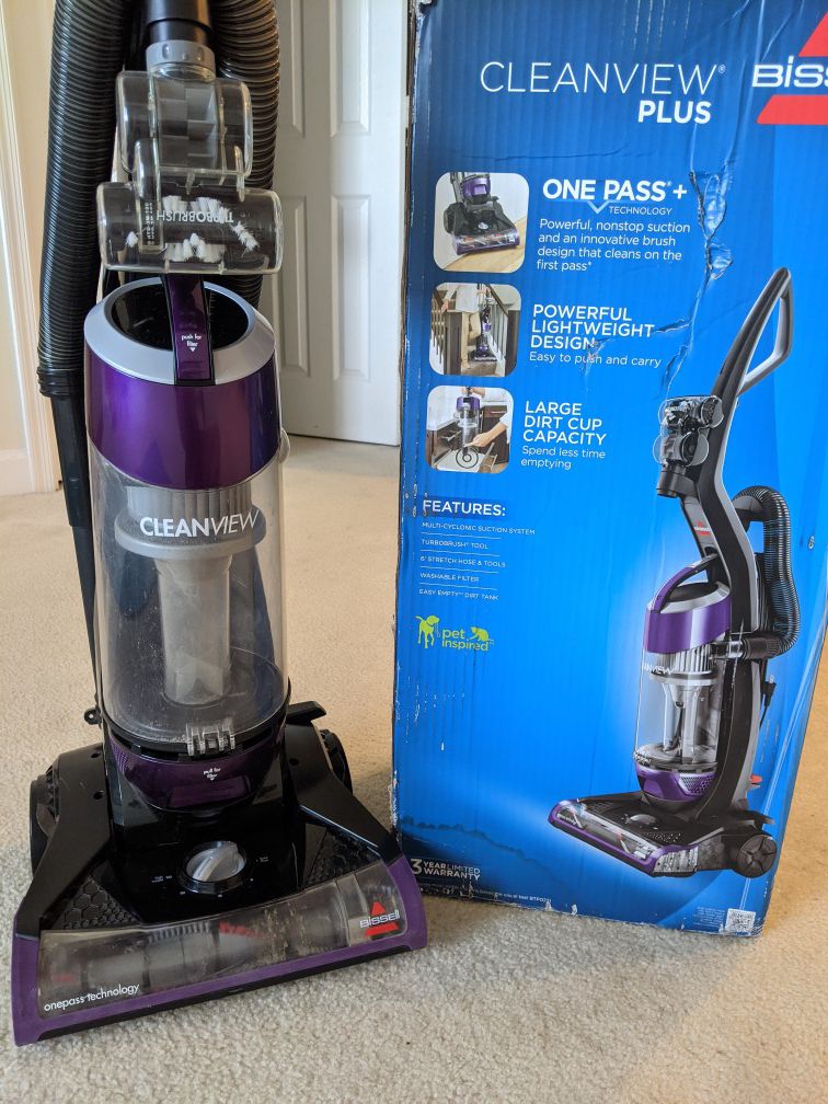 Bissell Cleanview Plus Purple Vacuum