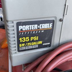 Porter Cable 25 Gal. Vertical Portable Electric Air Compressor