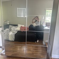 IKEA Mirrored Closet