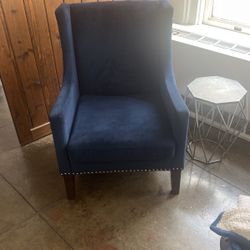 Royal Blue Chair 