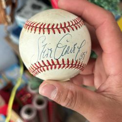 Steve Garvey Autographed Baseball