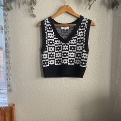 No Comment Tank Sweater