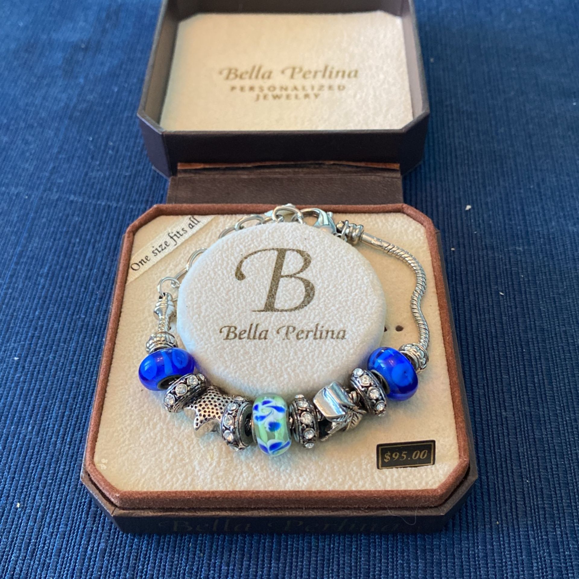 Beautiful Bella Perlina Charm Bracelet 