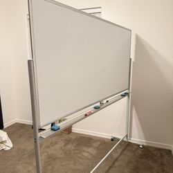 2 Sided Whiteboard (rolling)