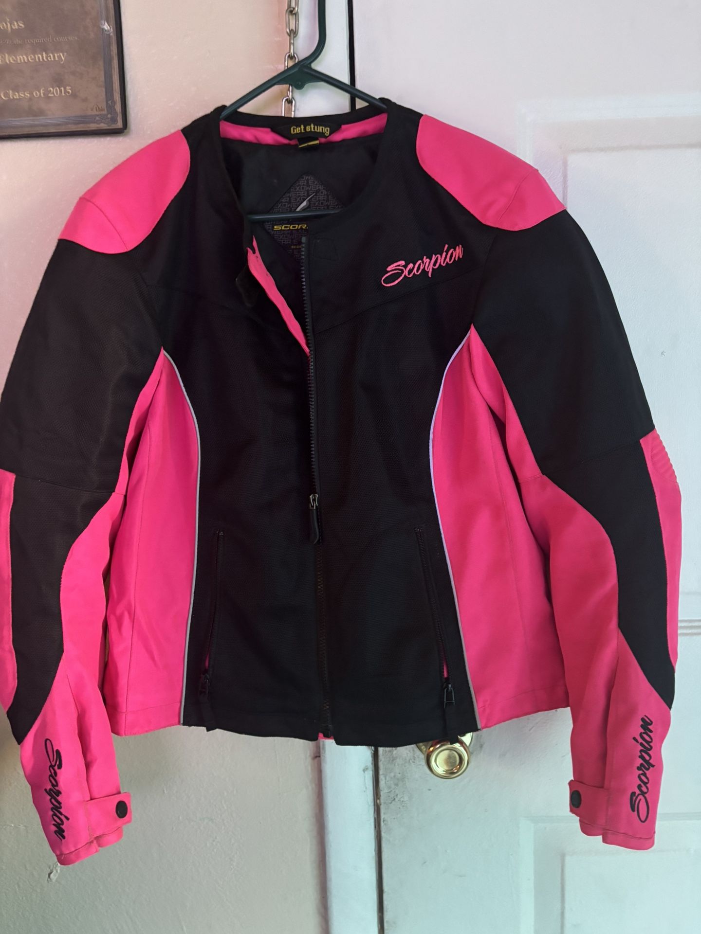 Women’s Scorpion Exo Motorcycle Jacket. Sz—Lg