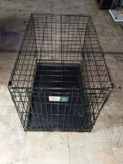 Collapsible dog cage (medium size)