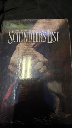 brand new schindlers list dvd