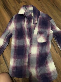 Girls plaid shirt