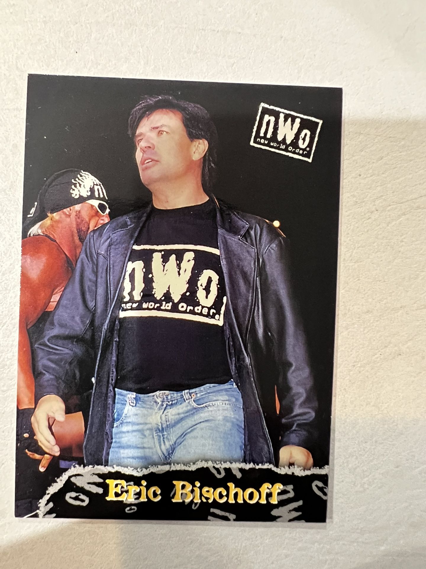 ERIC BISCHOFF 1998 TOPPS WCW NWO WRESTLING CARD #50