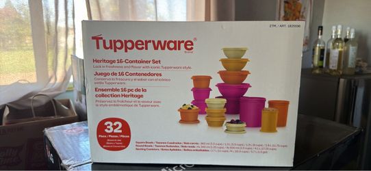Tupperware Heritage Container Set