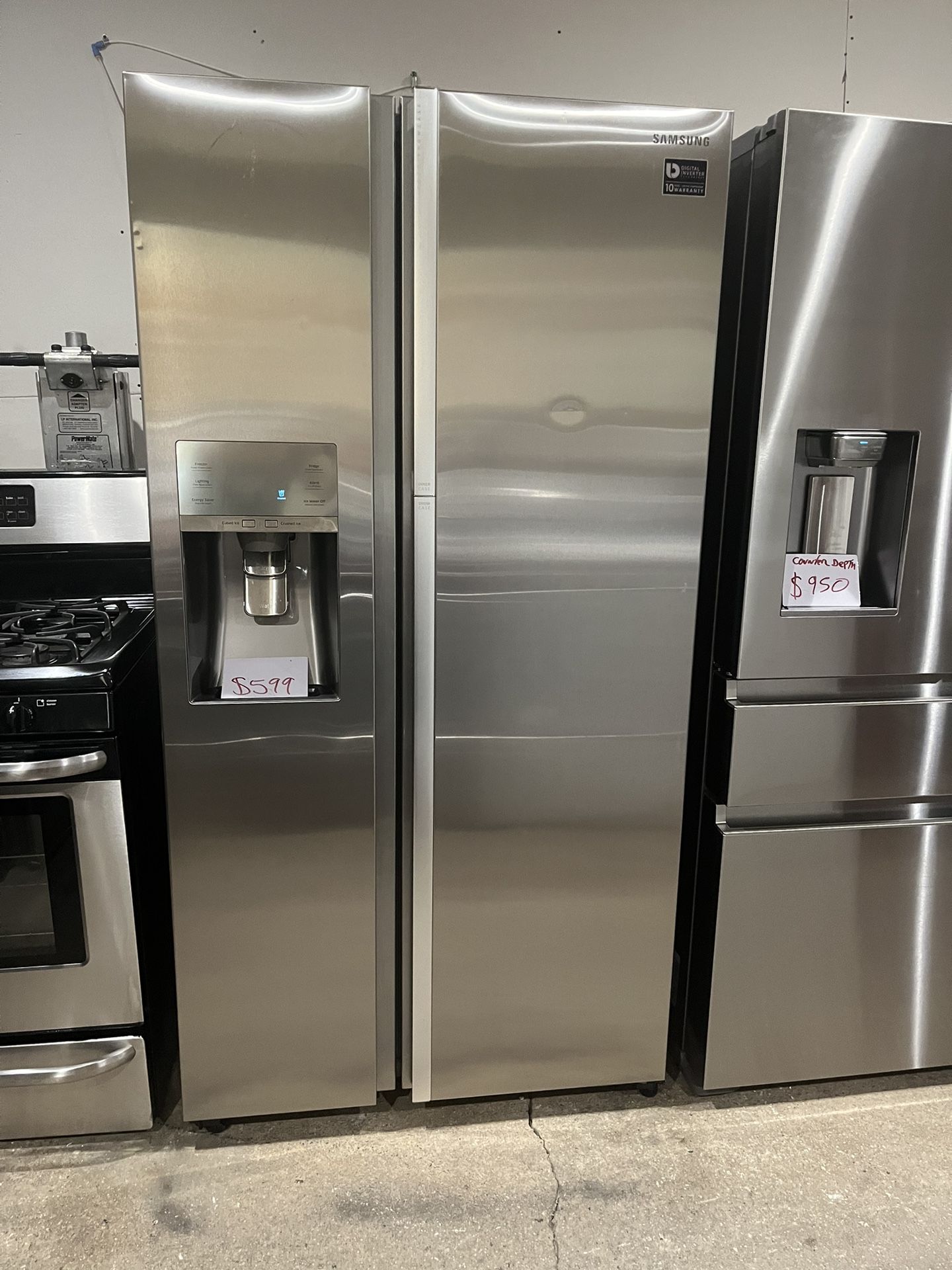 Stainless Steel Samsung Refrigerator