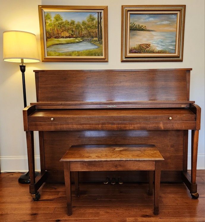 Baldwin Hamilton Studio Piano with Bench