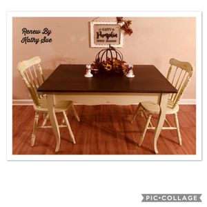 Farmhouse Style Table With 2 Chairs For Sale In Norfolk VA Farmhouse Style Table With 2 Chairs For Sale In Norfolk VA