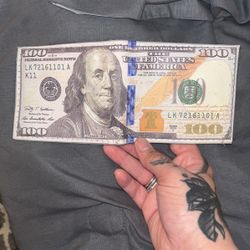 $100 Bill Wallet 