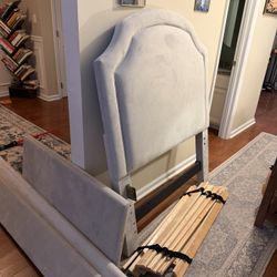 Twin Upholstered Bed