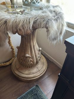 2 Dining Table Base  No  Glass Tops  ,    Can Be Used For  End Table Or a Bedroom Nightstand