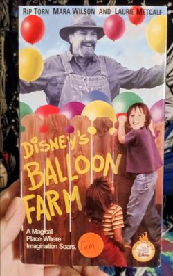 Disney balloon farm VHS