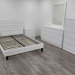 Queen Bedroom Set White Set
