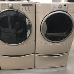 Front Loader Set Washer And Dryer Kenmore JG4Y