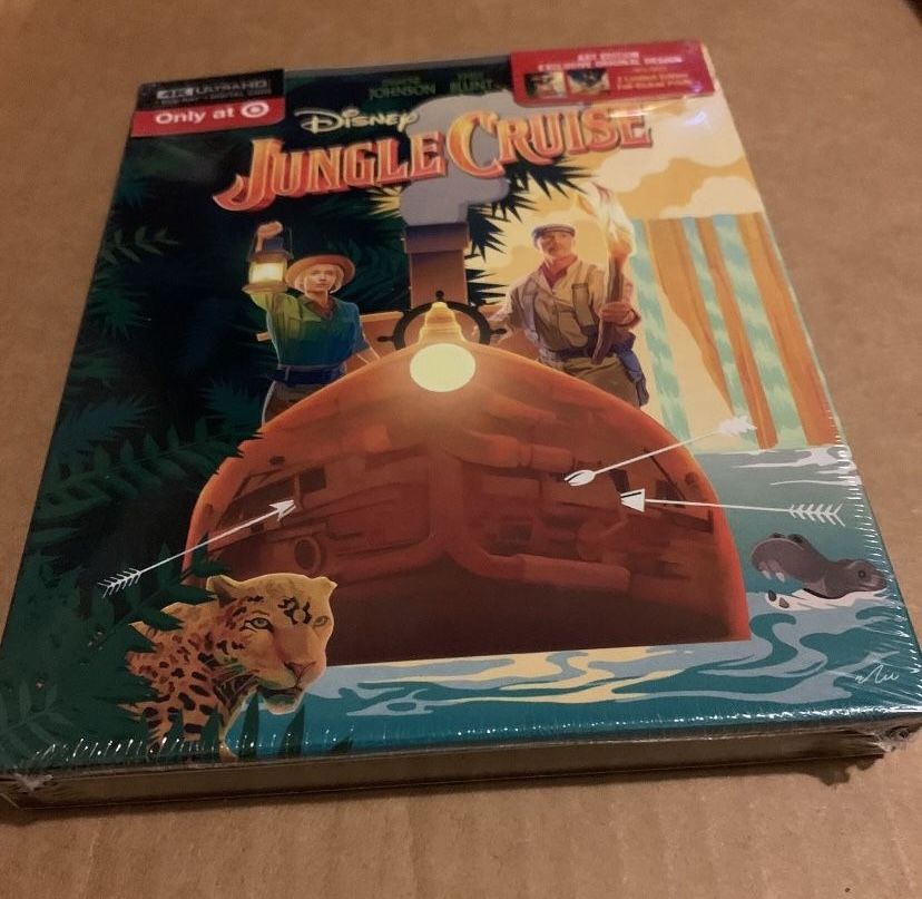4k bluray disney jungle cruise blu ray brand new