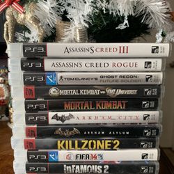 PS3 Games - Lot Of 11