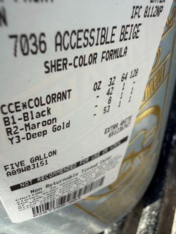 Paint exterior