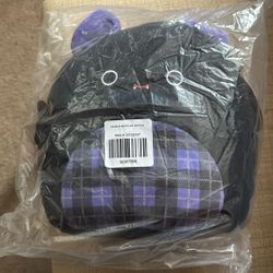 Jazwares Squishmallows Morgana The Bat Treat Pail - Official Ultrasoft Cute Plush Bat Halloween Candy Bucket Standard