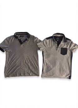 2 Men’s Polo Shirts Size XS (Armani Exchange and Calvin Klein)