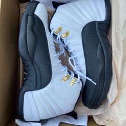 Nike Air Jordan Retro 12 Taxi White Black Size 11.5