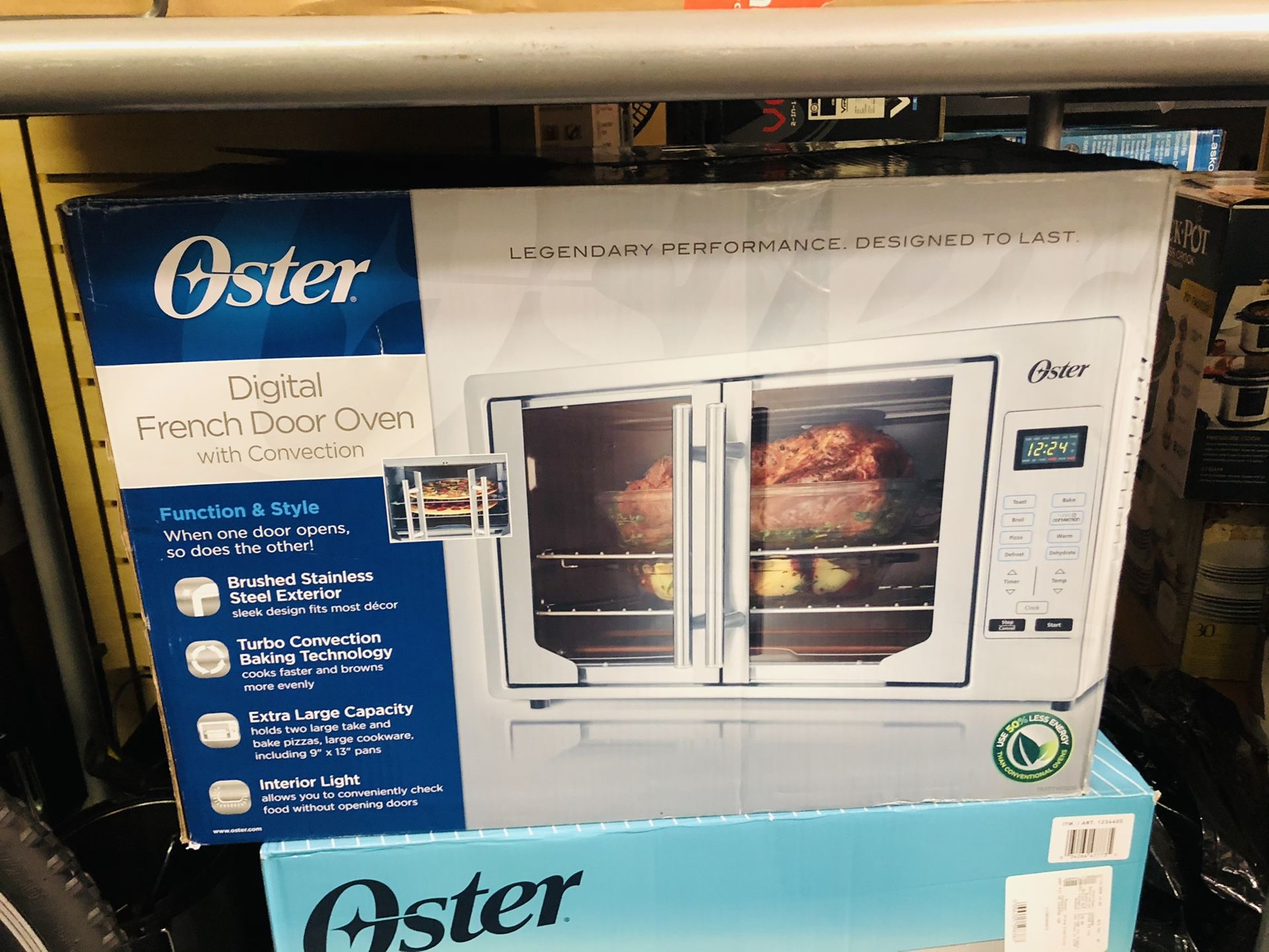 Oster TSSTTVFDDG B French door toaster oven Extra large Walmart