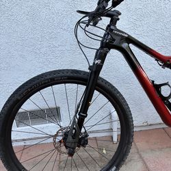 Canondale Lefty Mt bike Red/black size M