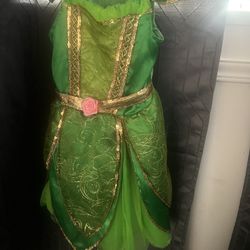 Girls costume size 5/6 tinkerbell/pixie fairy 