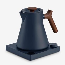 Fellow Corvo EKG Pro Electric Kettle – Stone Blue & Walnut