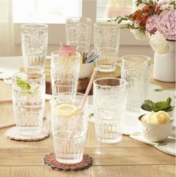 Princess house 8 vasos