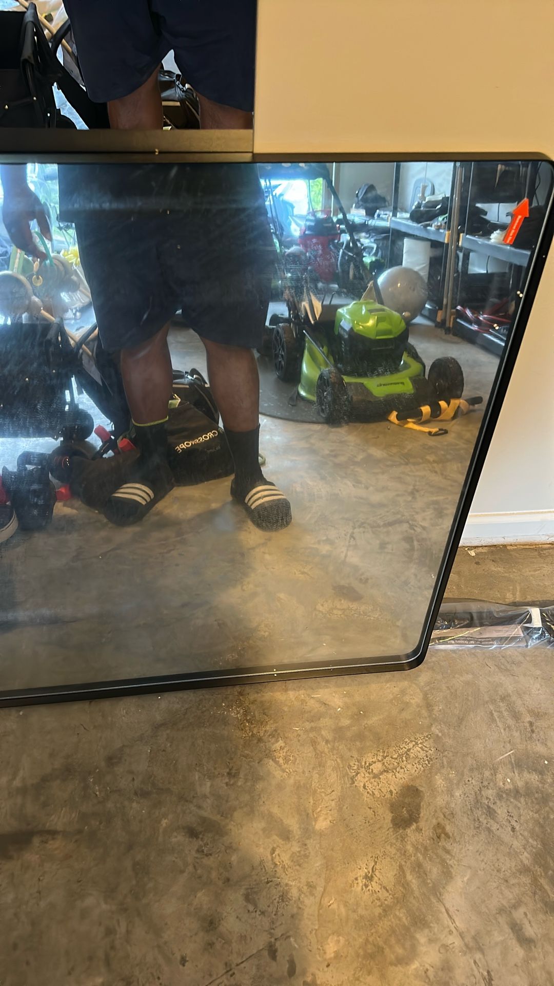 Bathroom Mirror (new Just Not In Box) Still Has Protective Film On It