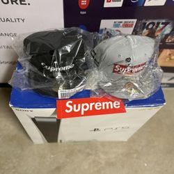 Supreme Box Logo New Era Hats