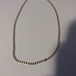 18kt Gold Chain 3mm 15.5” 4g