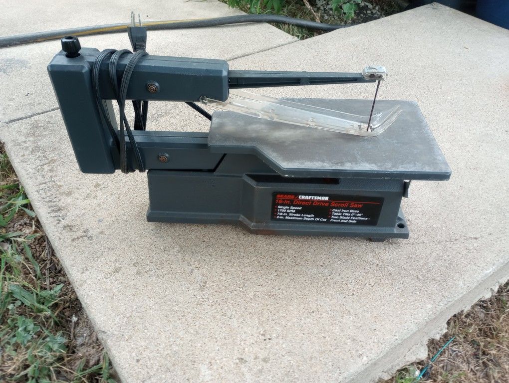 Sears Craftsman Scroll Saw 