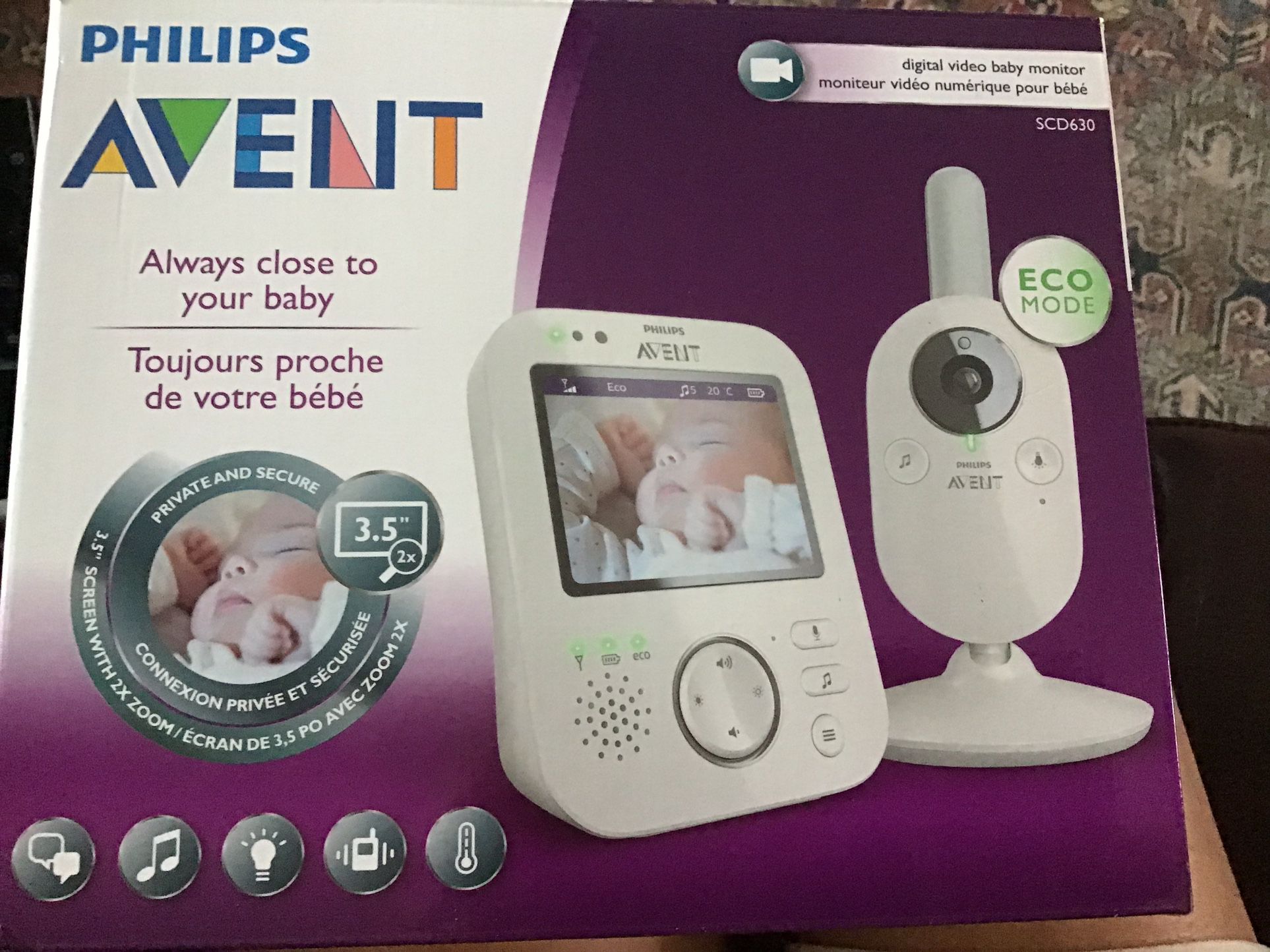 Baby Monitor, Phillips Avent for Sale in Pembroke Pines, FL - OfferUp
