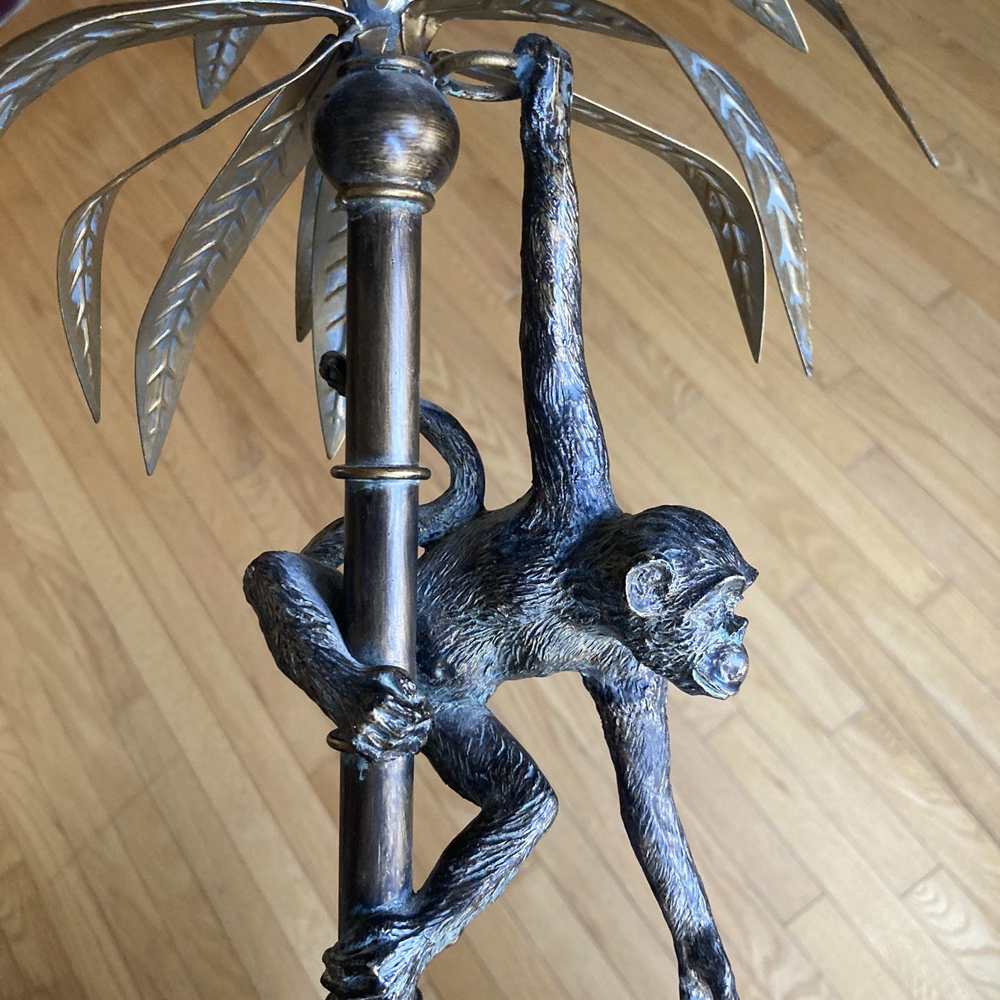 Lamps (2 Ea) Brass  Monkeys