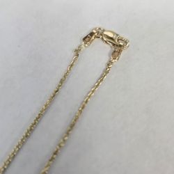 14kt Gold Bracelet 9"