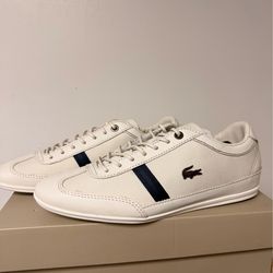 Lacoste Misano 318 1 Cam Sneakers White/Navy size 7