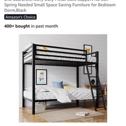 Twin Bunk Bed 