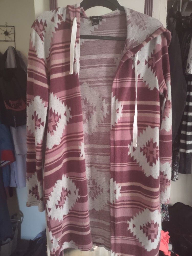 Women's/Juniors Hooded Cardigan