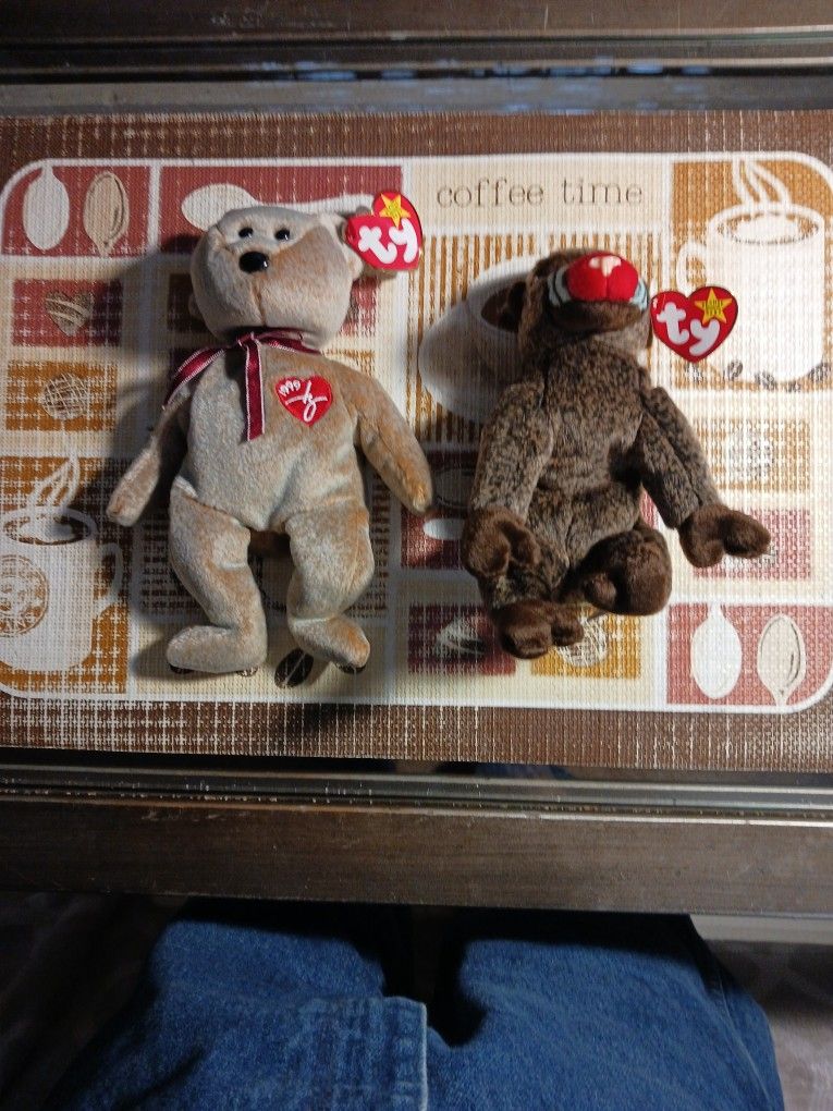 Beanie Babies Comes With Dust Proof Cases