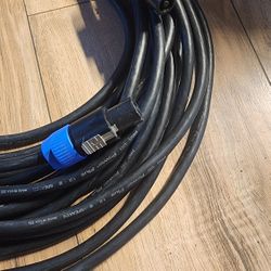 50FT Neutrik SpeakON Speaker Cable 12/2 NL2
