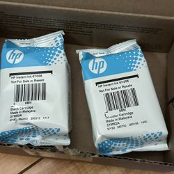 HP      Inks.    Blk & Tri colors