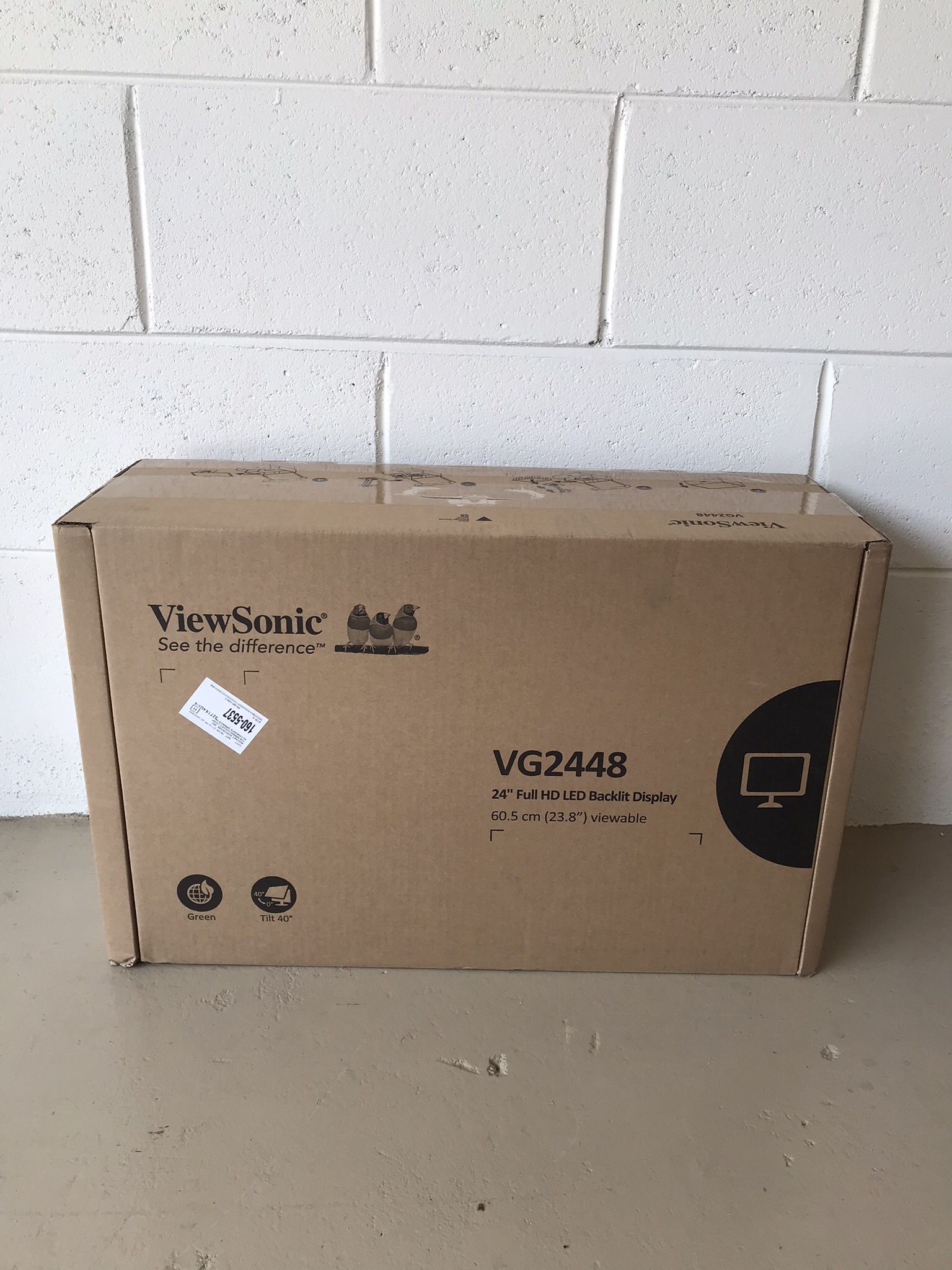 ViewSonic VG2448 24” Computer Monitors  (2 Of Them)