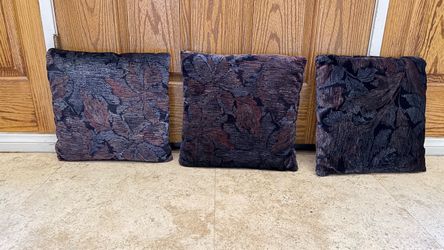 Purple pillows
