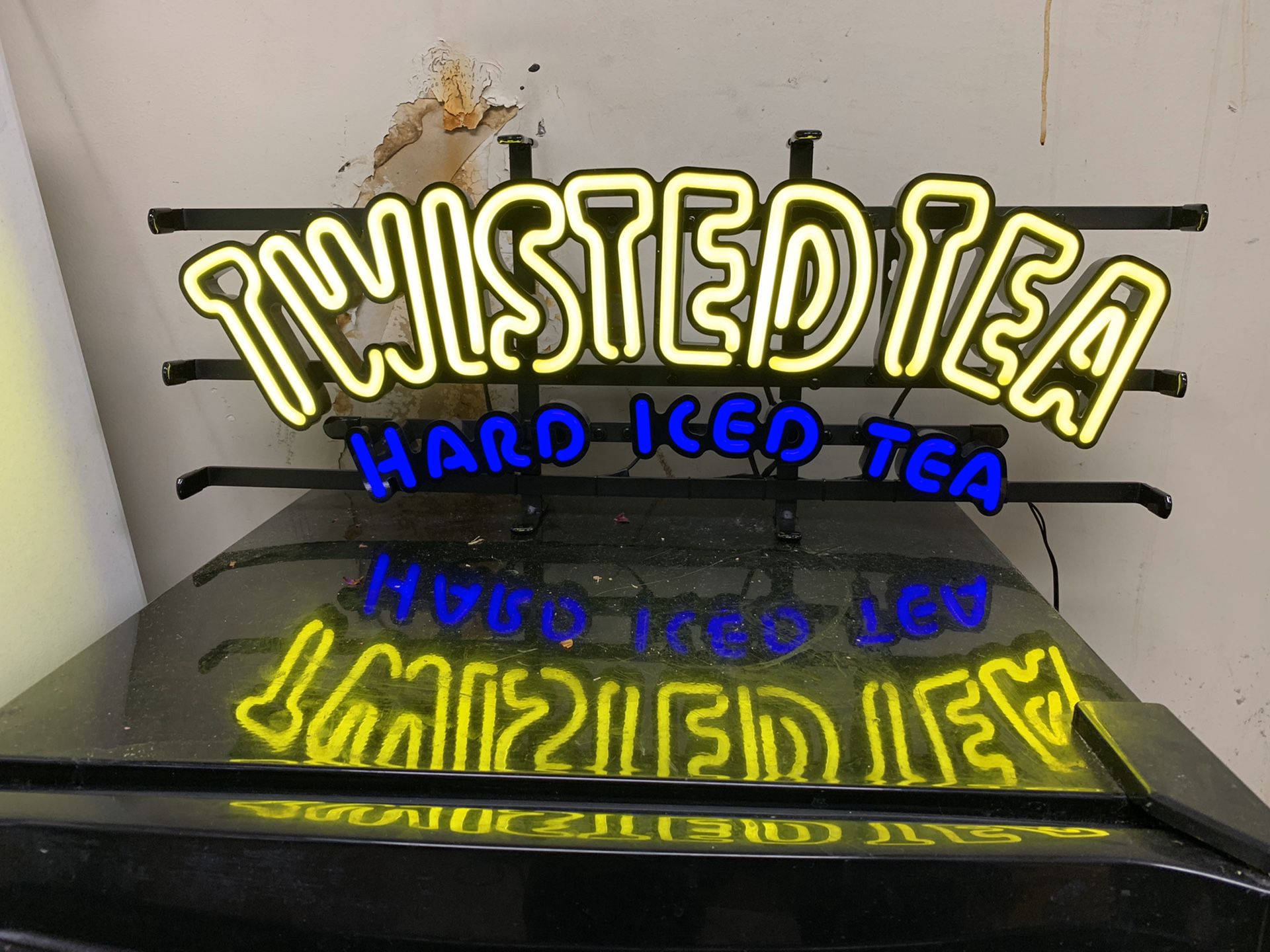 Twisted tea beer sign led neon lights